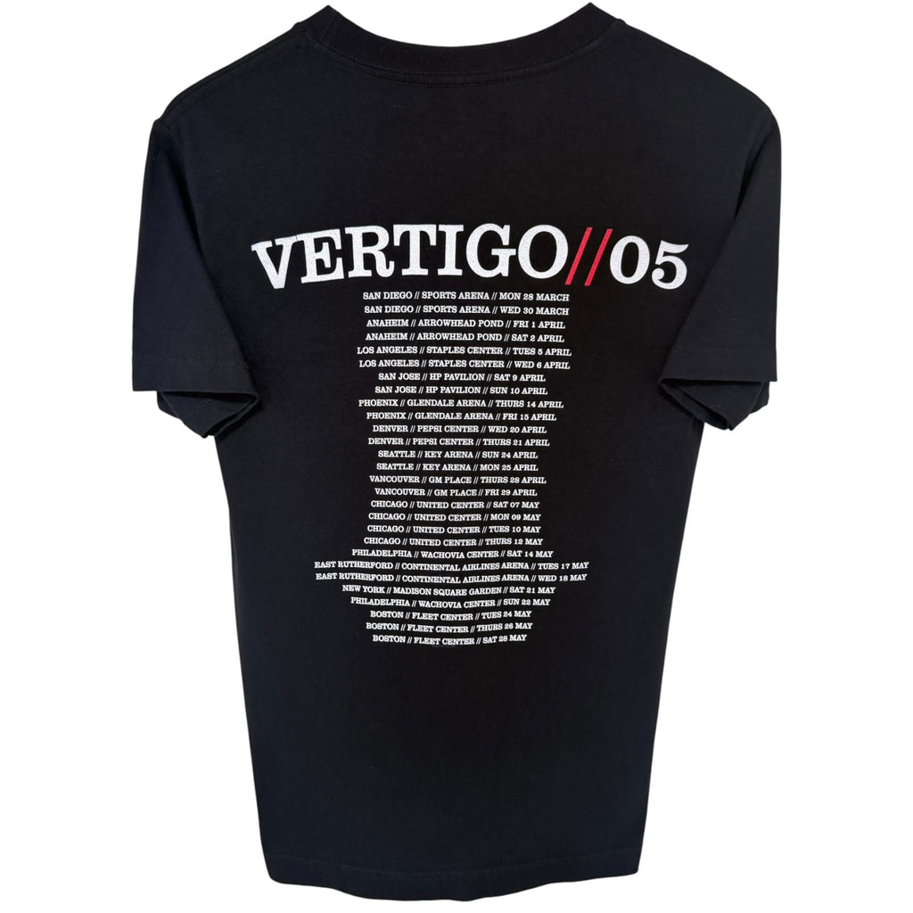 Murina Men's Black U2 Crewneck T-Shirt — back view
