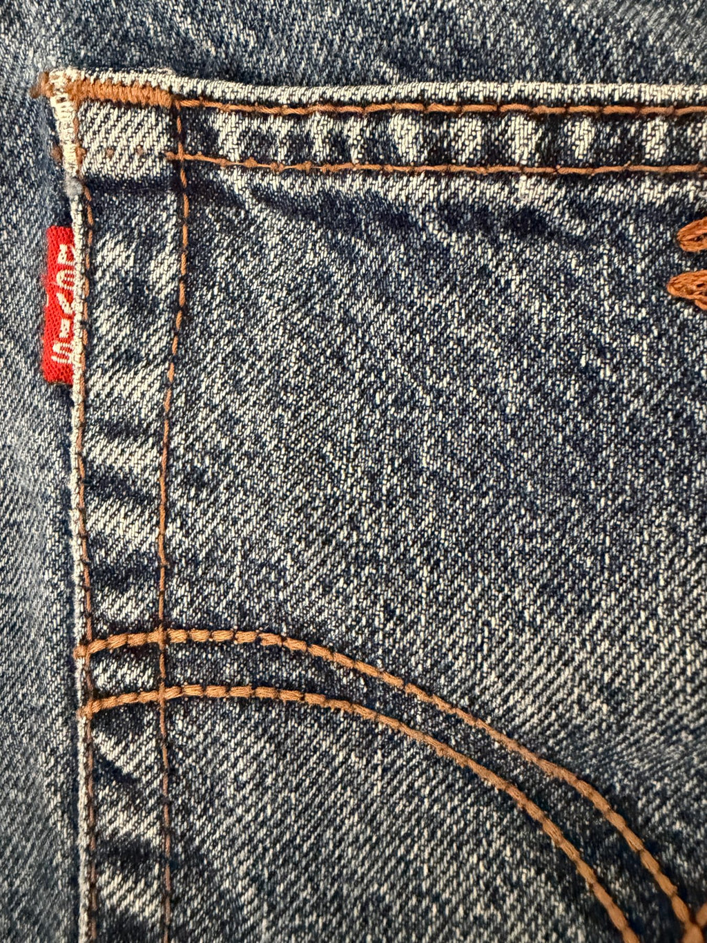 Levi's Men's Blue Levi's Vintage Clothing Special Development 505 Jeans — view 7