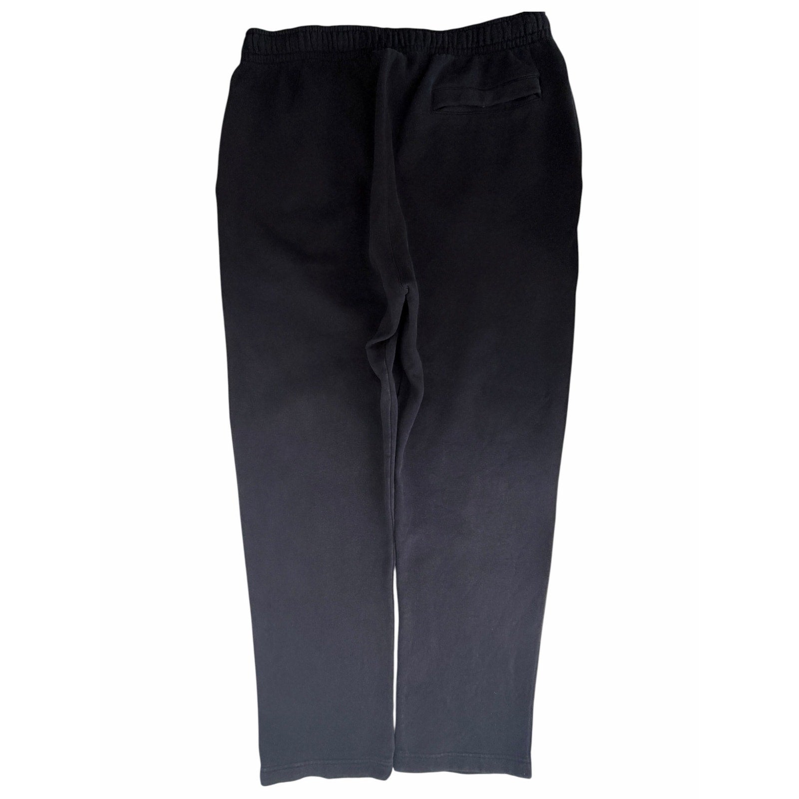 Nike Mens XXL Tall Black Fleece Sweatpants Joggers Swoosh