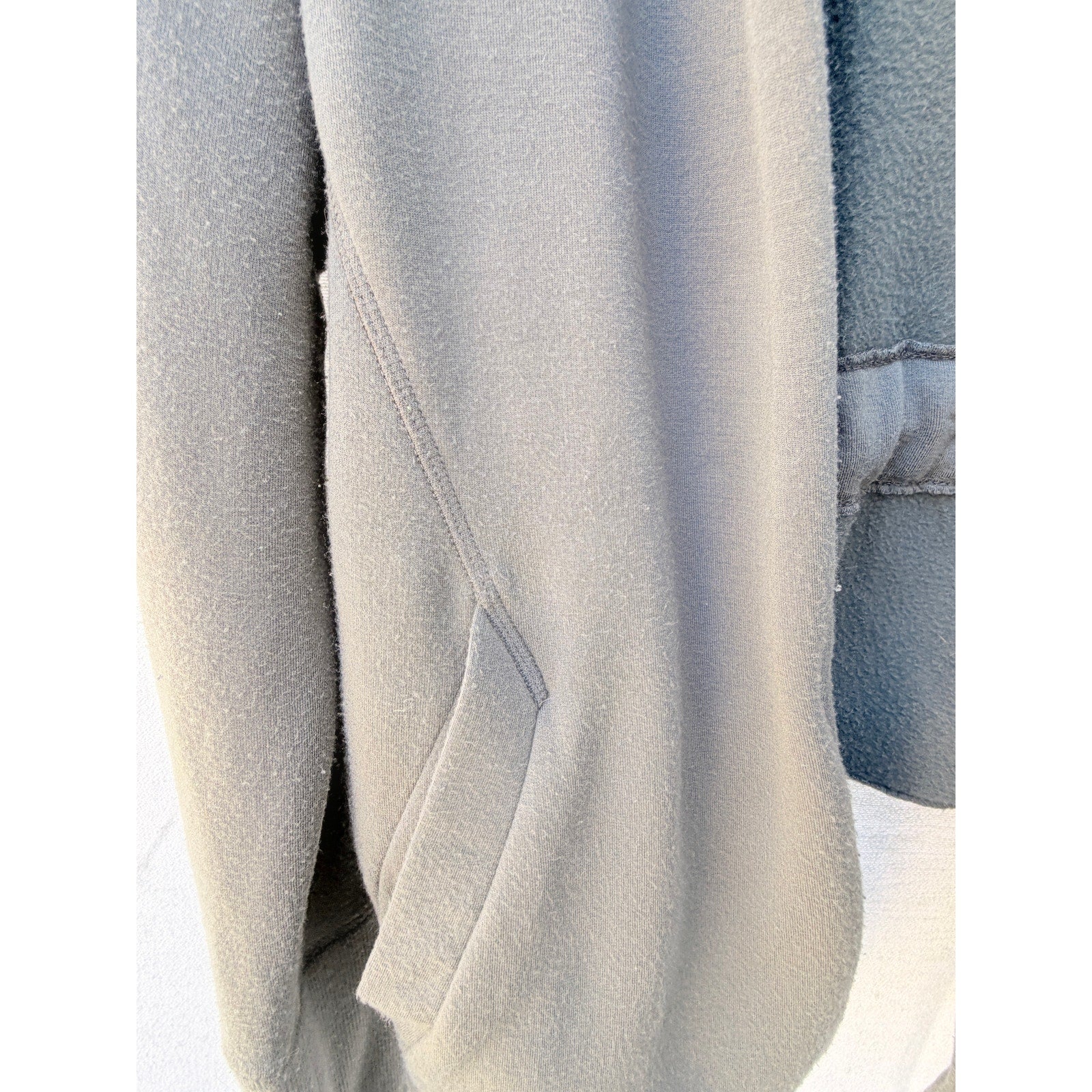 Athleta Open Front Hoodie Womens Medium Gray Athletic Lounge