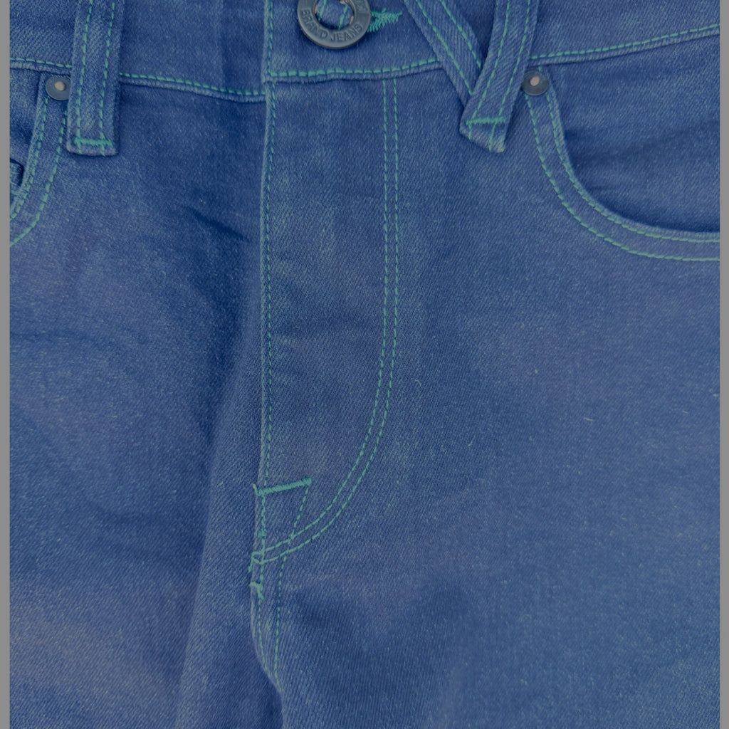 Volcom Denim Jeans Mens 30 Dark Blue Straight Leg Skate Denim Pants