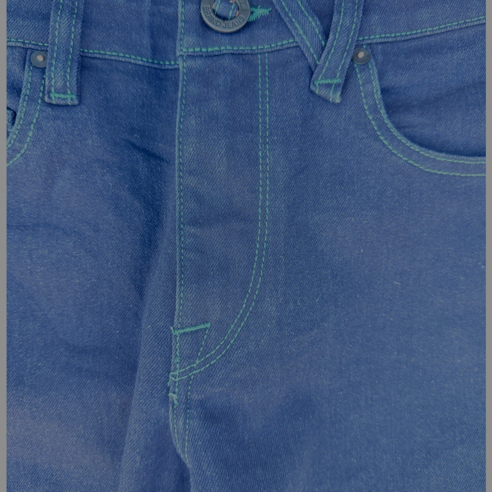 Volcom Denim Jeans Mens 30 Dark Blue Straight Leg Skate Denim Pants