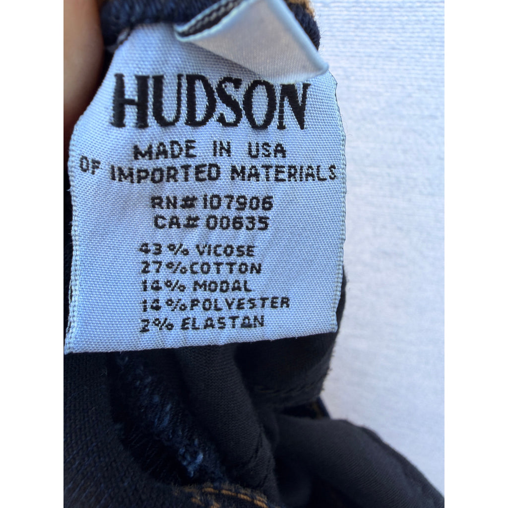 Hudson Blue Women's Dark Wash Skinny Jeans 29