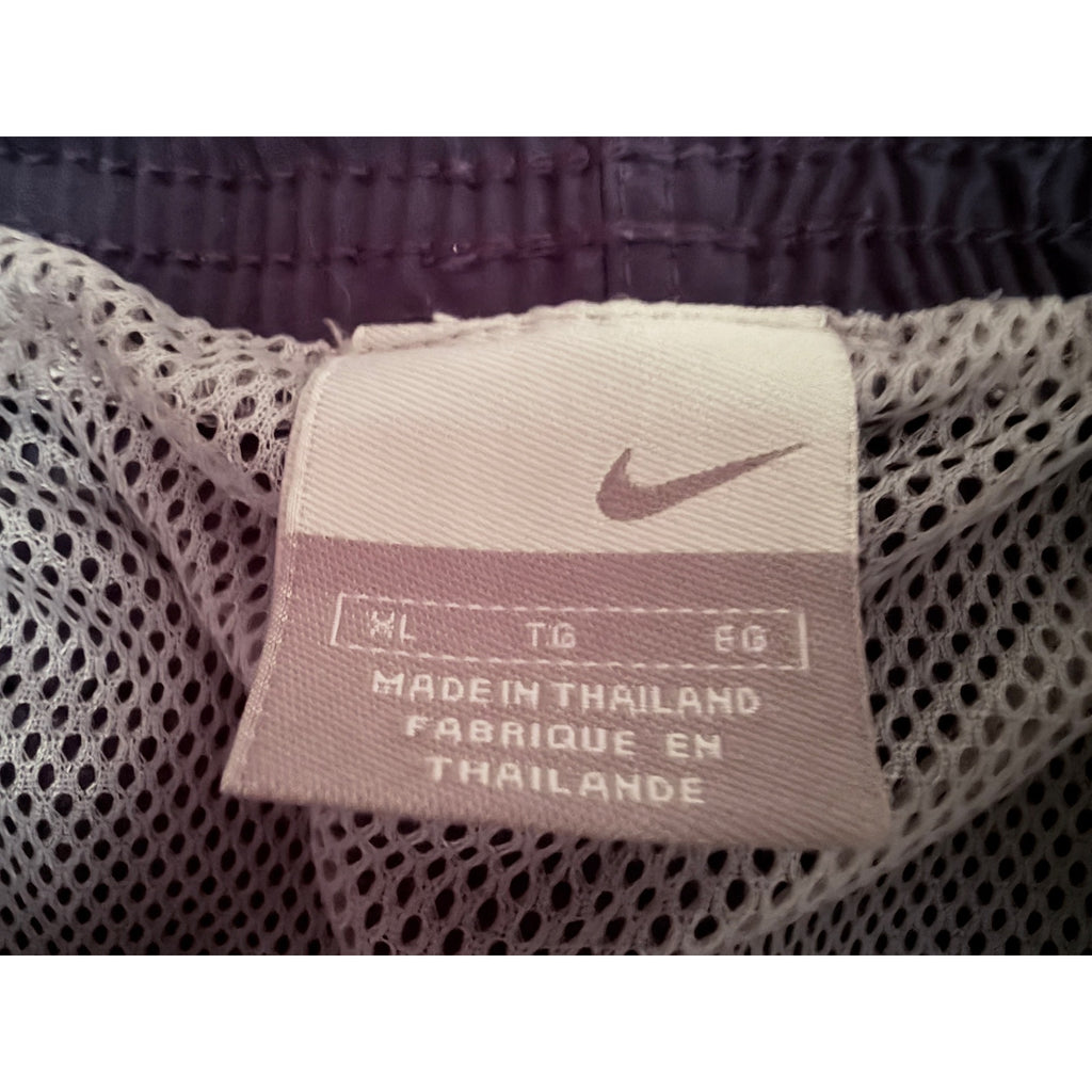 Nike Athletic Shorts Mens XL Navy Mesh Lined Running Training Gym Shorts