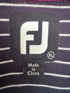 FootJoy Men's Blue Pullover Sweatshirt Sweatshirt — brand label
