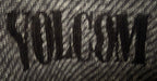 Volcom Men's Gray Fleece Hooded Hoodie — brand label