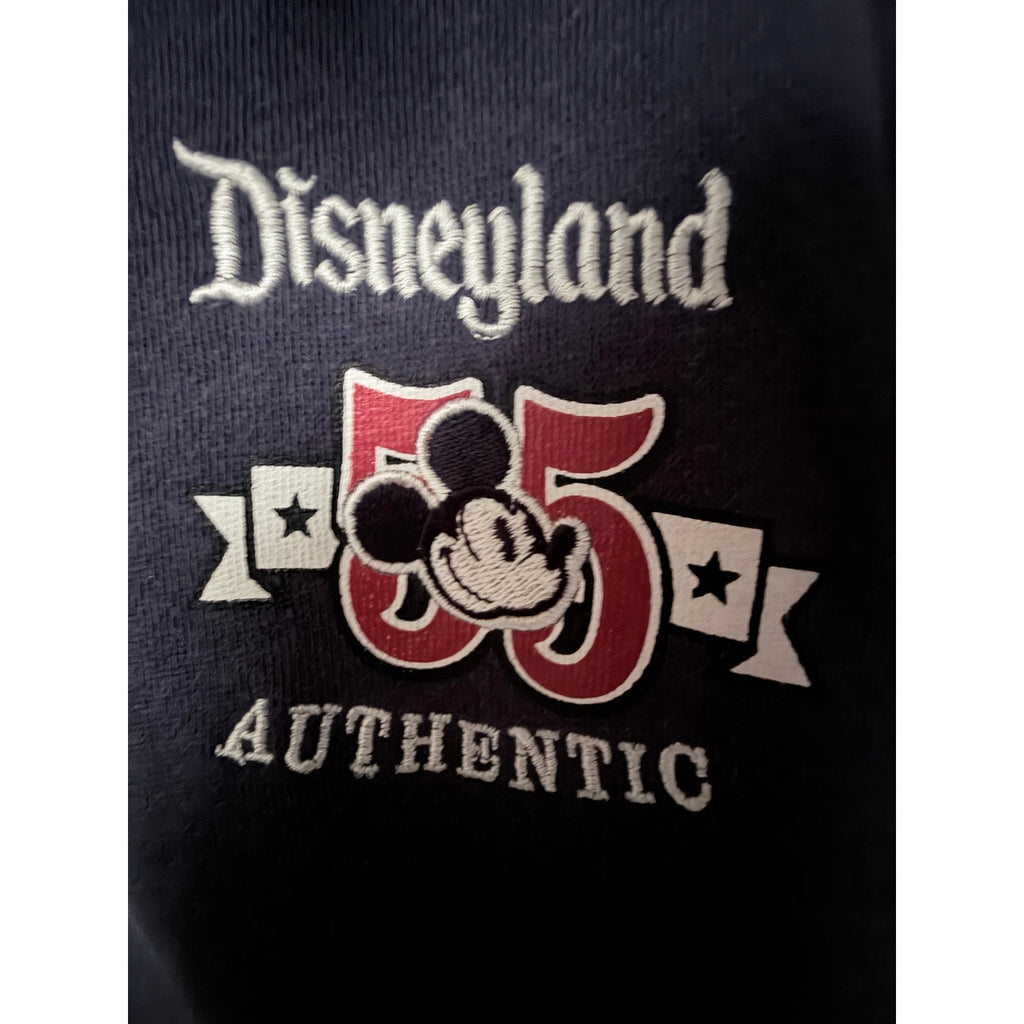 Disney Parks Disneyland 1955 Authentic Mickey Mouse Full Zip Hoodie Men's XXXL