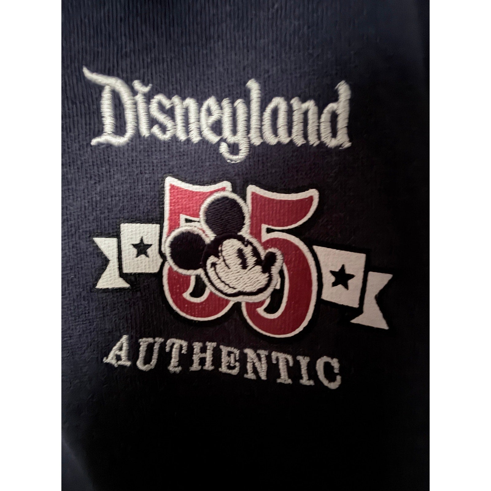 Disney Parks Disneyland 1955 Authentic Mickey Mouse Full Zip Hoodie Men's XXXL