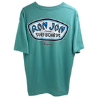 Ron Jon Surf Shop Men's Green Crewneck T-Shirt — front view