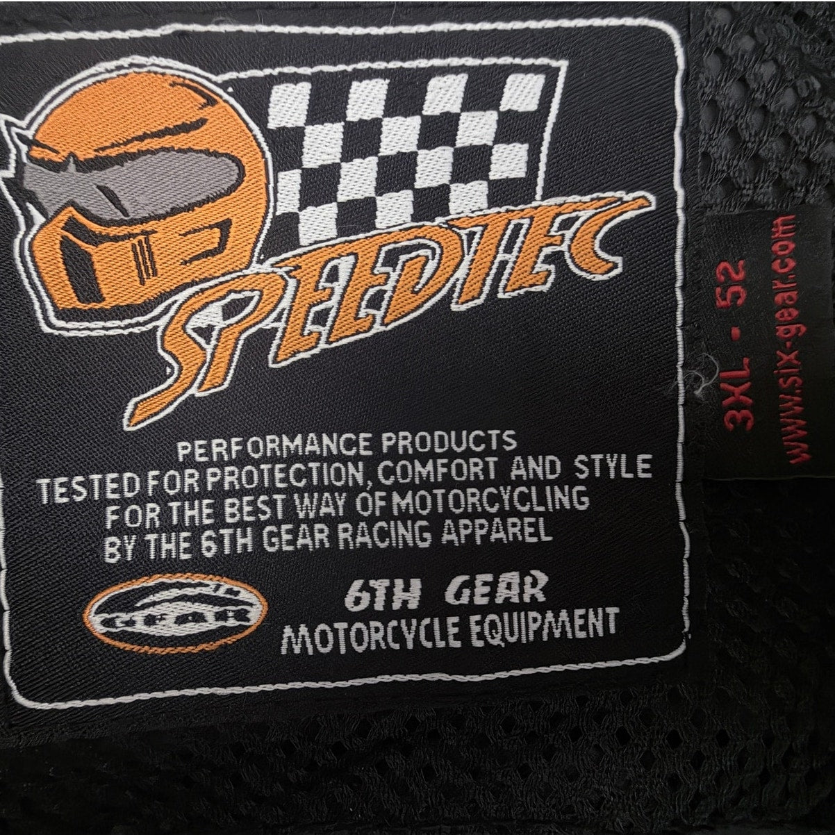 ProStreet Mens 3XL Motorcycle Jacket Black White Mesh CE Armor Riding Coat 52