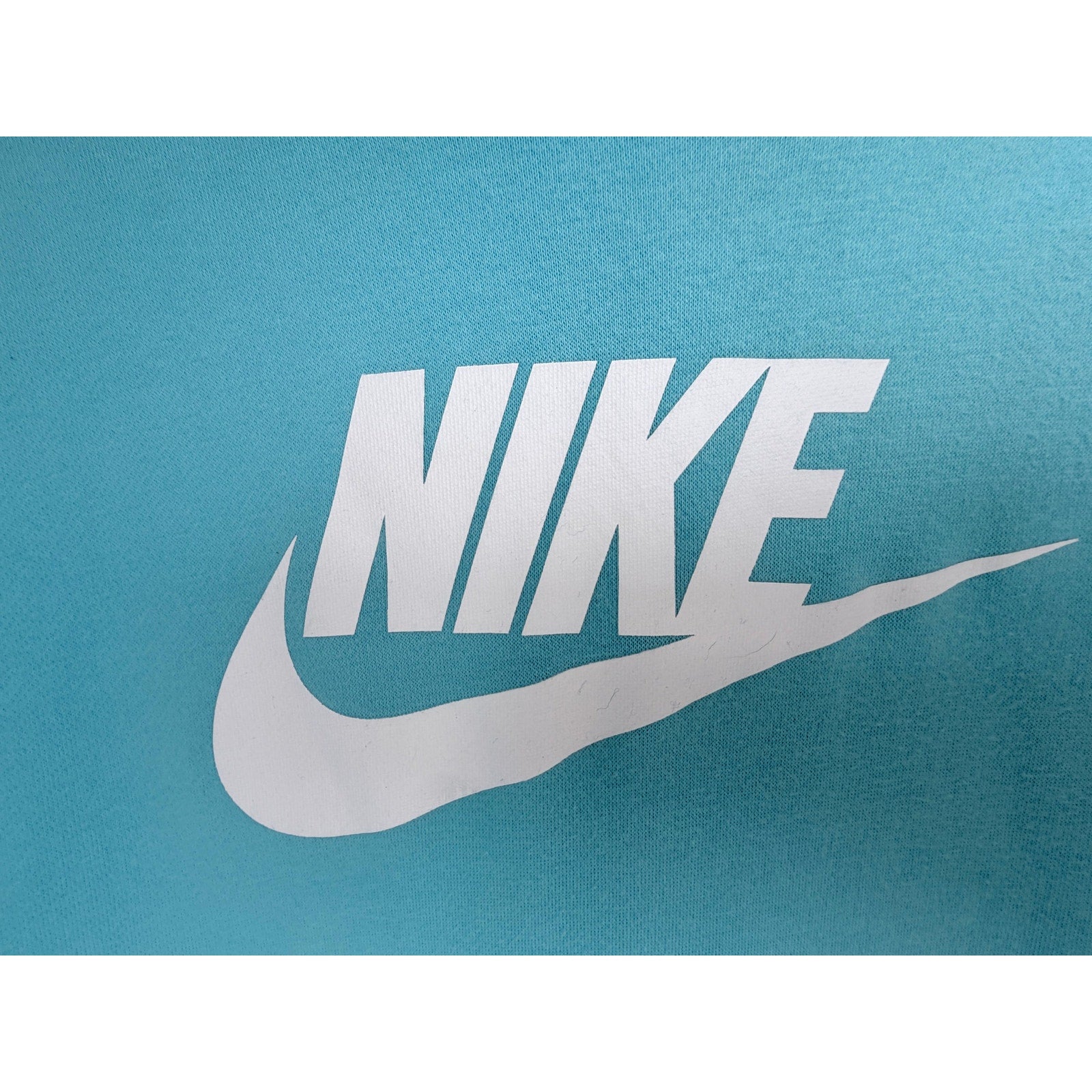 Nike Hoodie Mens XXL Blue Pullover Fleece Sweatshirt Swoosh Pocket Casual