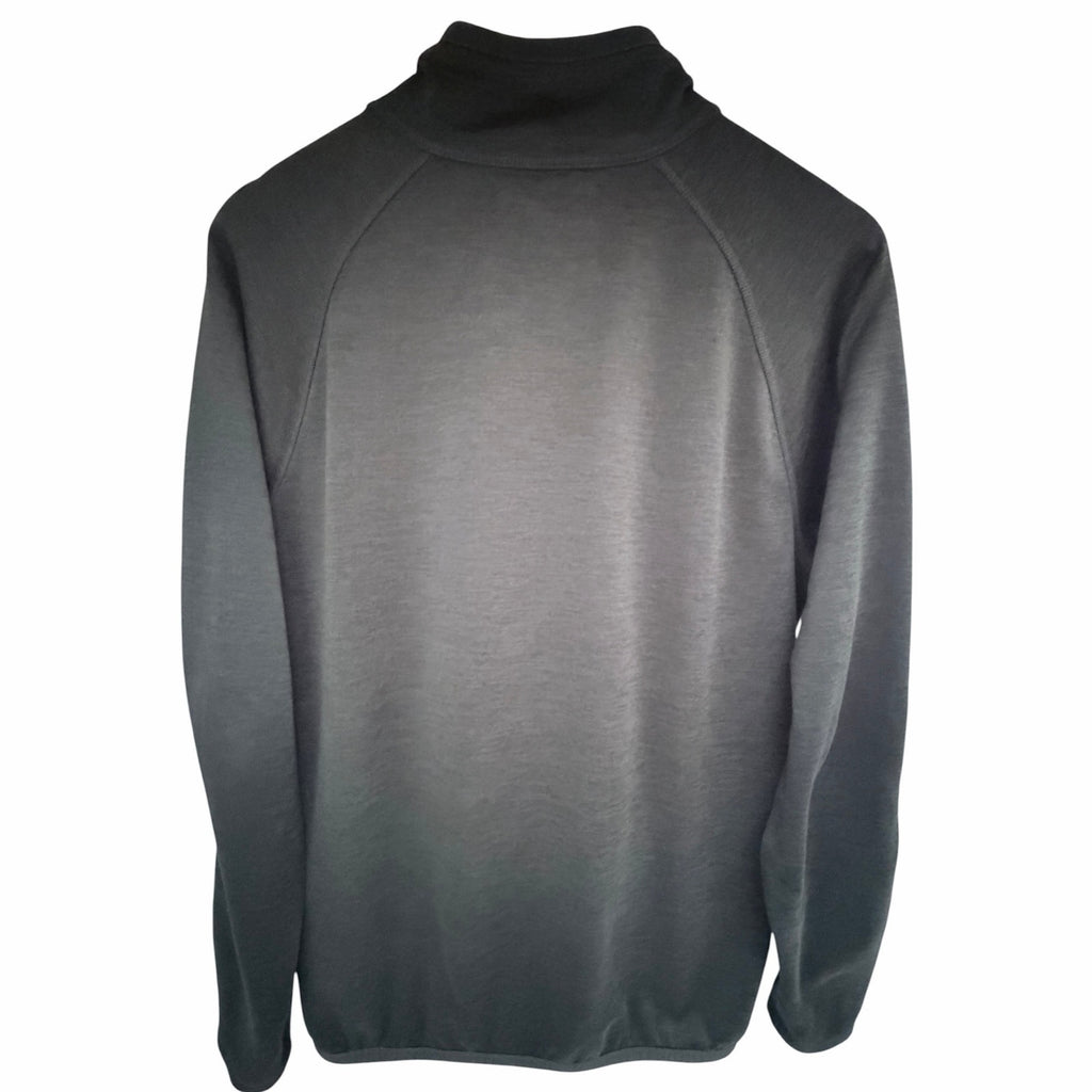 The North Face Men's Full Zip Fleece Jacket Medium Green Stretch Outdoor