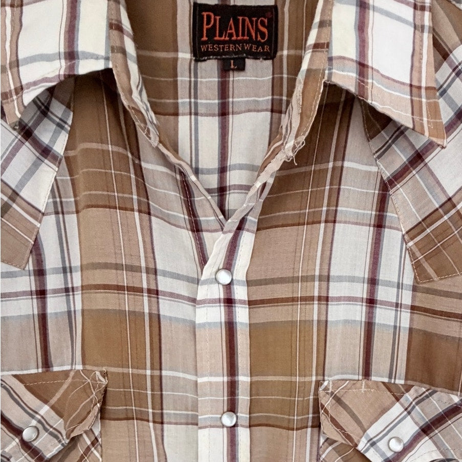 Plains Western Pearl Snap Shirt
