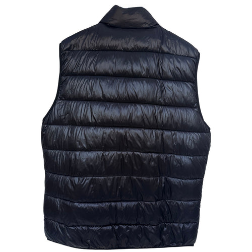 Abercrombie & Fitch Puffer Vest Mens XL Black Full Zip Lightweight