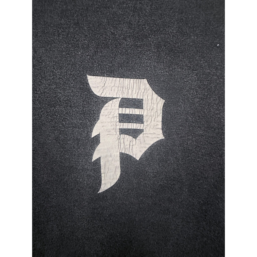 Primitive Graphic T Shirt Mens Large Black Washed Skate Streetwear Tee