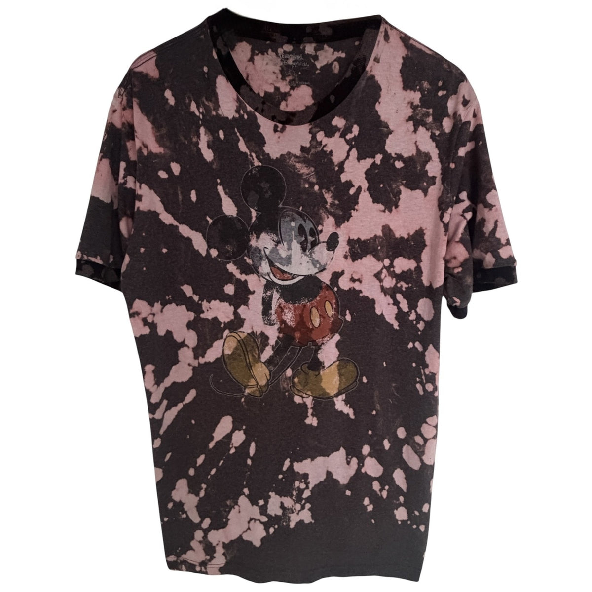 Disney Men's Mickey Mouse Graphic T-Shirt Large Black product image