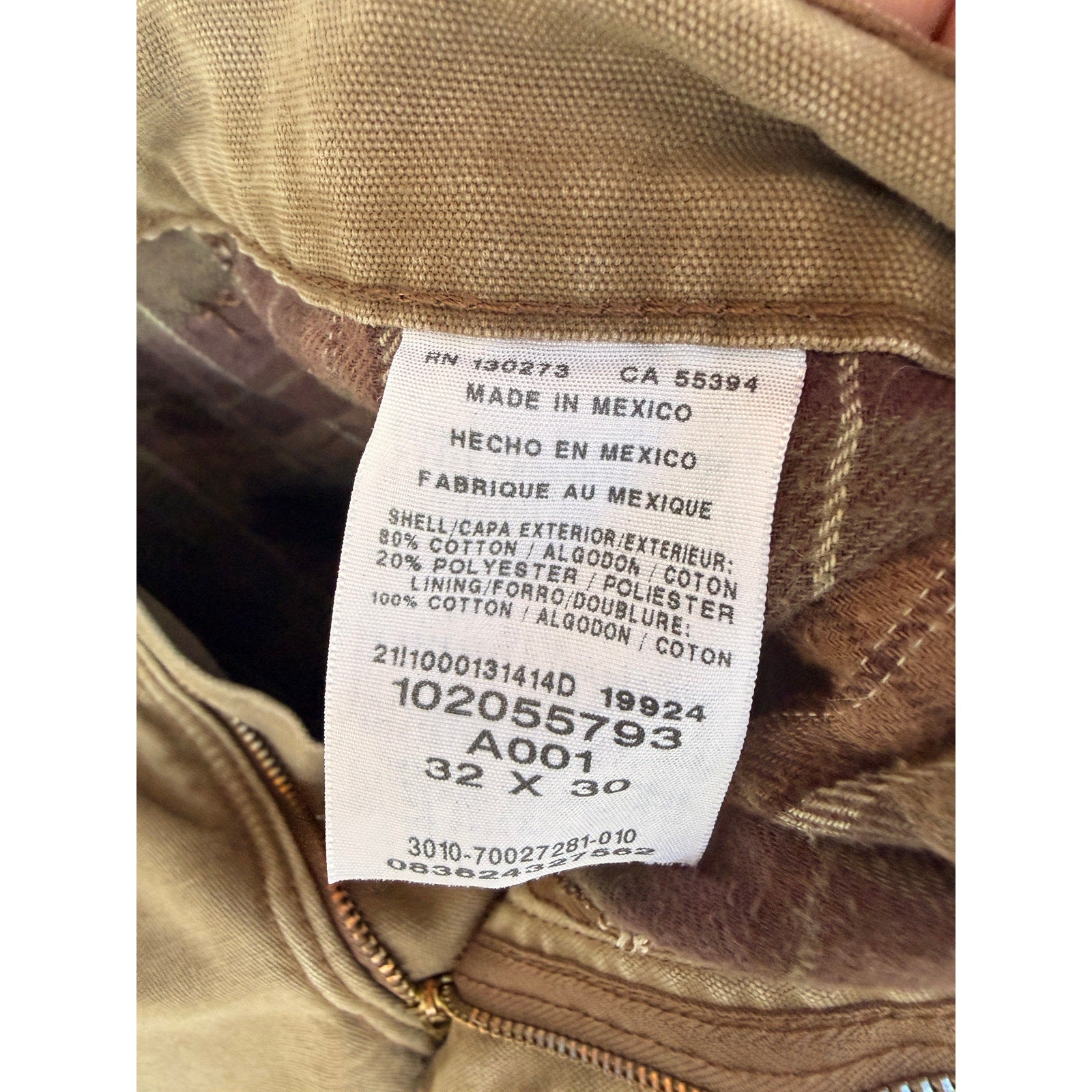 Lee Straight Fit Khaki Pants Mens 32x30 Casual Work Pants