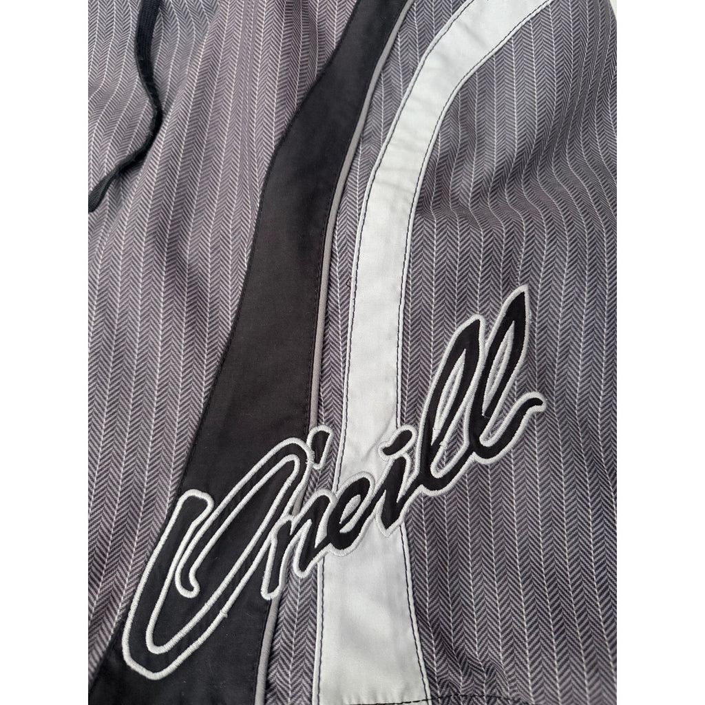 O'Neill Mens 36 Board Shorts Gray Black Surf Swim Trunks
