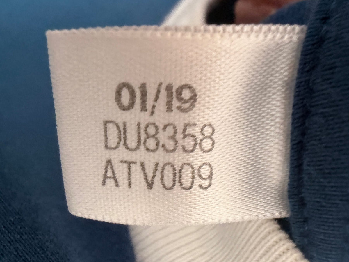 adidas Men's Blue Rugby Colorblock Raglan T-Shirt — view 5