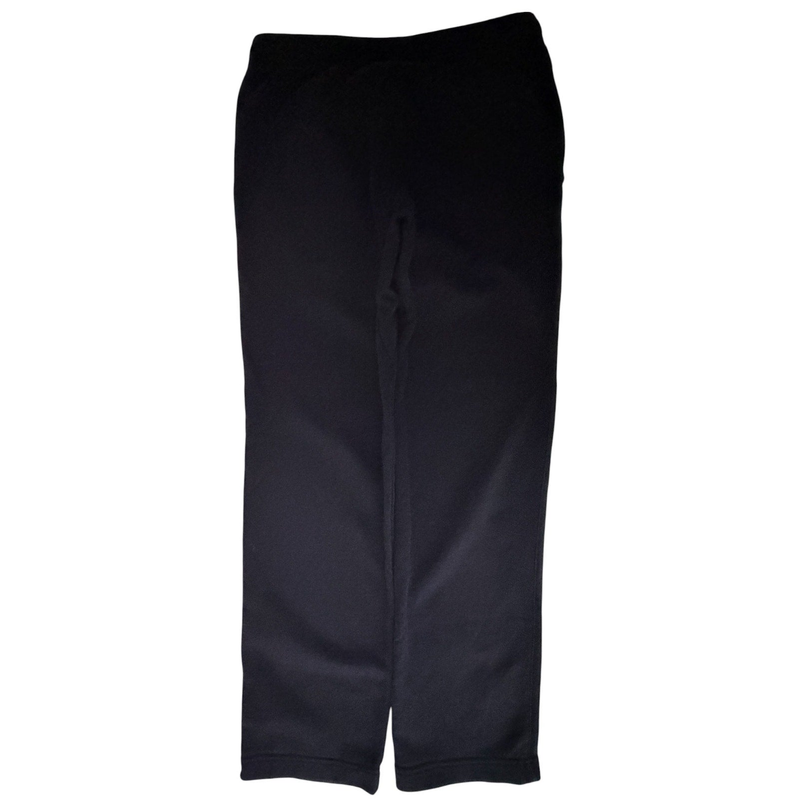 Nike Futura Logo Open Hem Fleece Sweatpants Men's Small Black