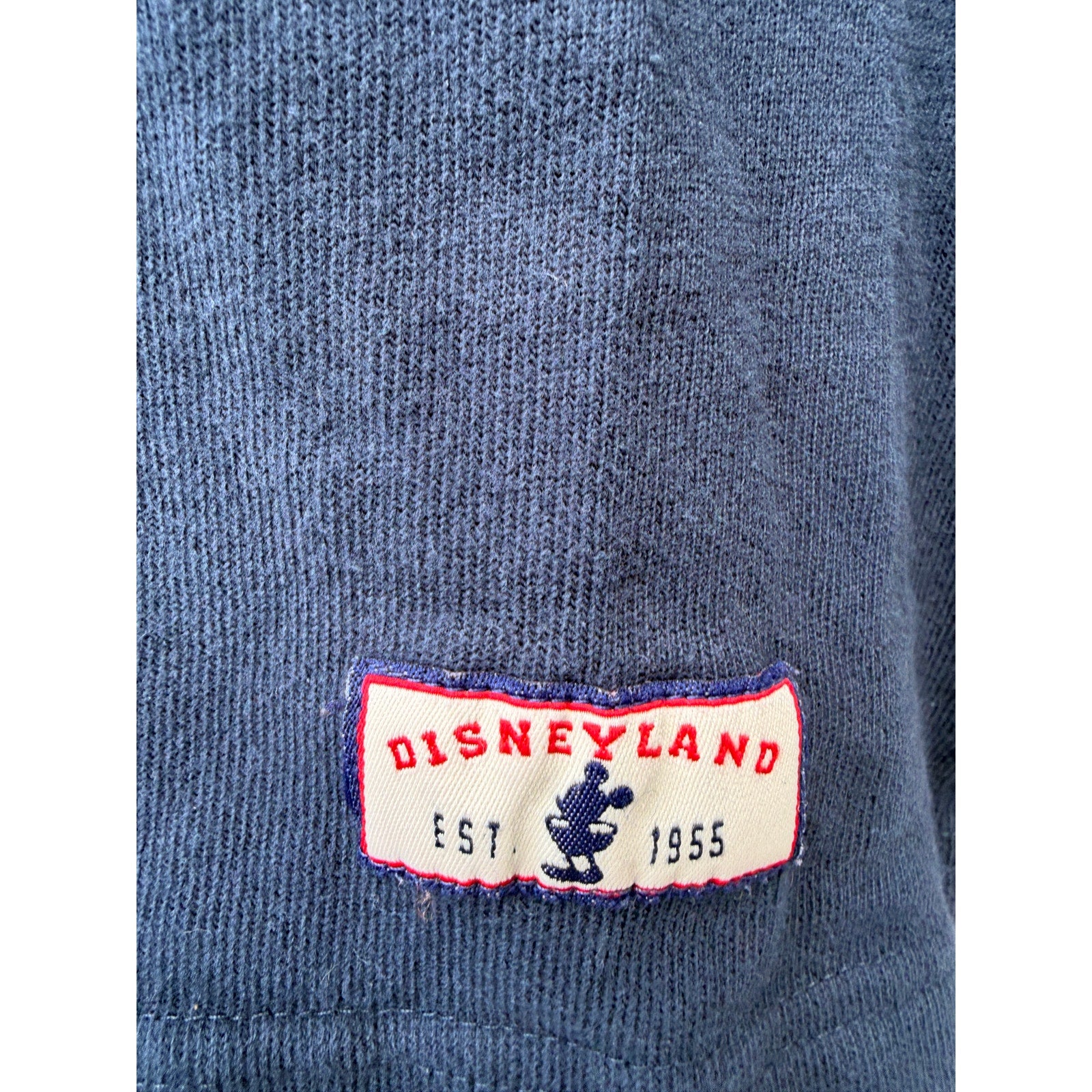Disneyland Resort Mickey Mouse Long Sleeve Shirt Mens XXL Blue Graphic