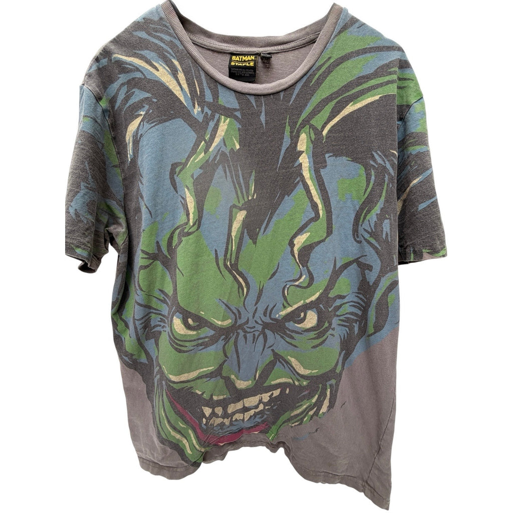 Batman Joker Graphic T Shirt Mens Large Staple Collab Streetwear Villain Tee