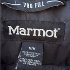 Marmot Black 700 Fill Packable Down Puffer Jacket - Men's M