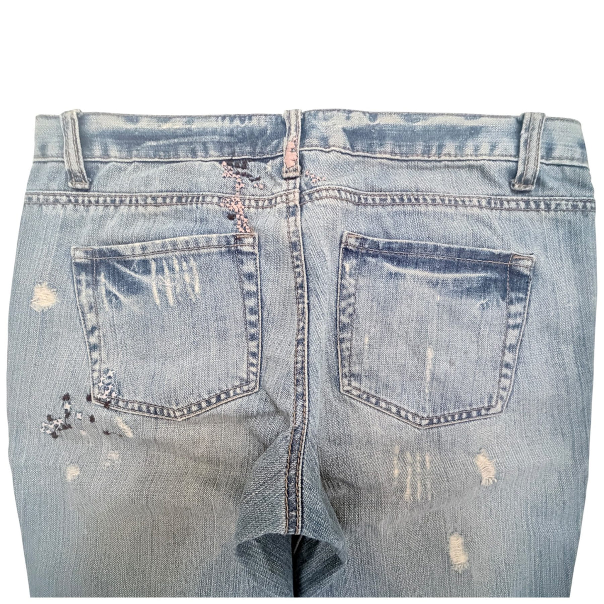 Moda Bohemian Women's Blue Jeans — view 6