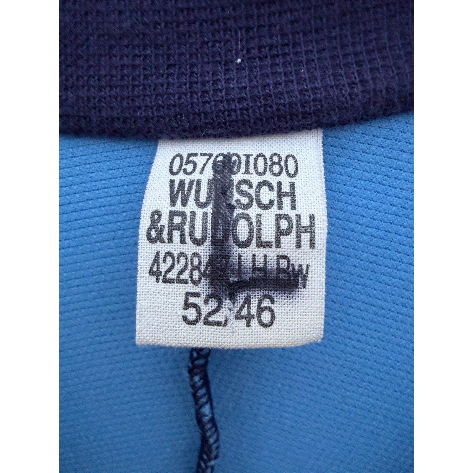 Bundeswehr Track Jacket Mens 52 46 Blue German Military Full Zip Sweatshirt