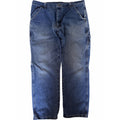 Wrangler Carpenter Jeans Mens 36x30 Blue Denim Workwear Utility Pants
