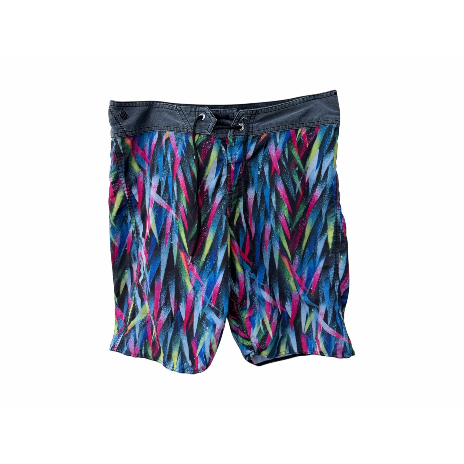 Volcom Mod Tech Multicolor Board Shorts 32