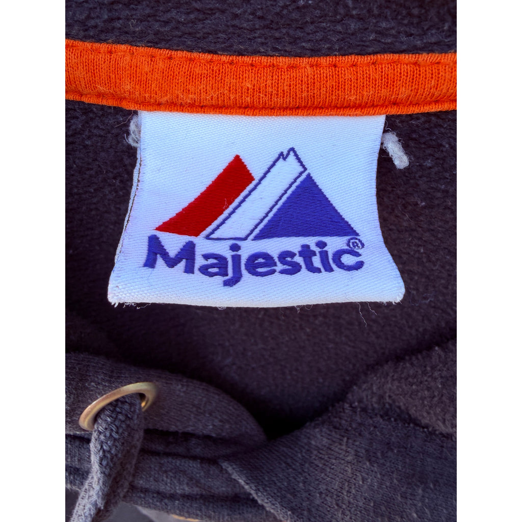 San Francisco Giants Majestic Hoodie Medium Black Orange