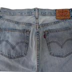 Levi's Men's Light Blue 501 Original Fit Jeans — view 6