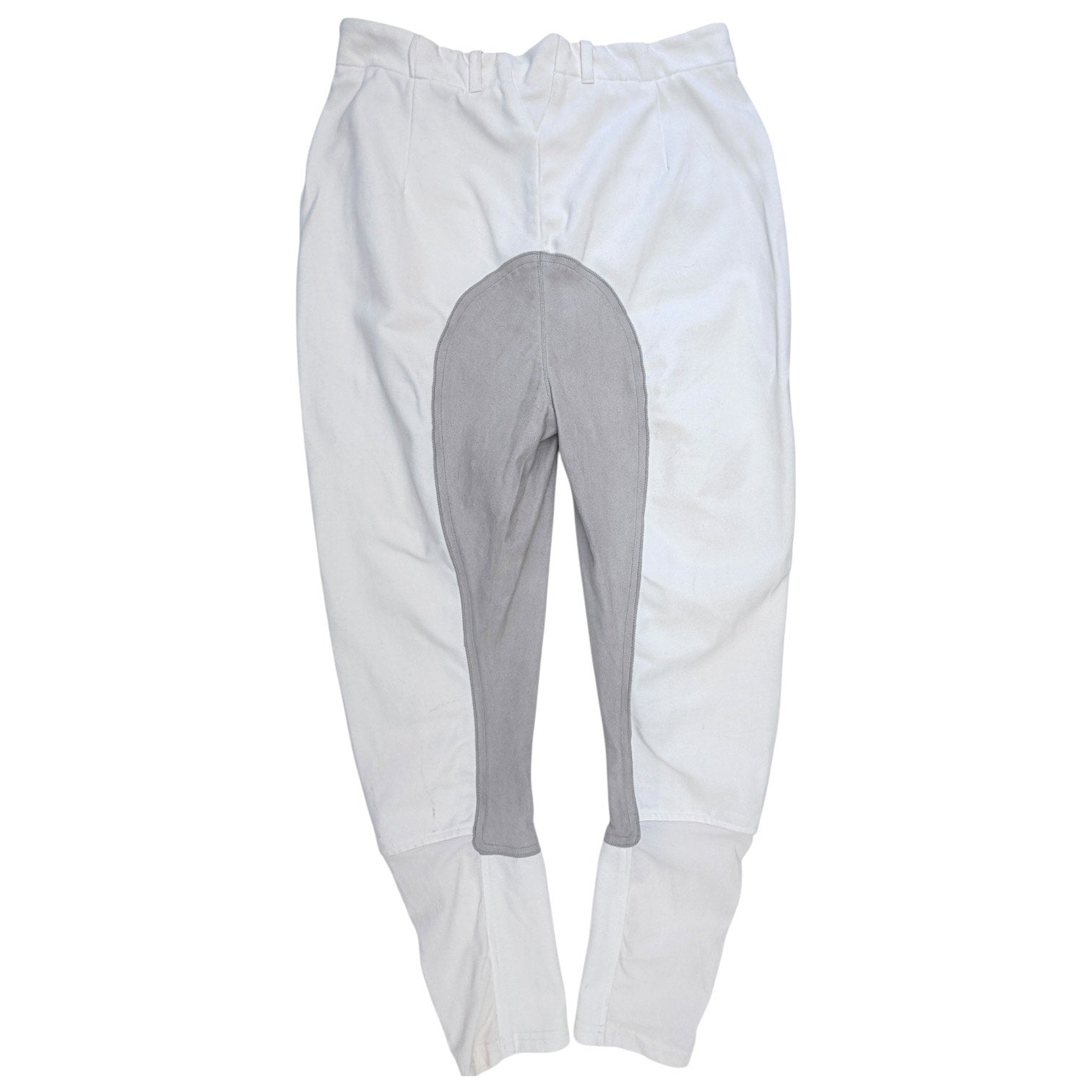 Ariat Riding Pants Mens 34L White Equestrian Breeches Knee Patch Horseback Pants