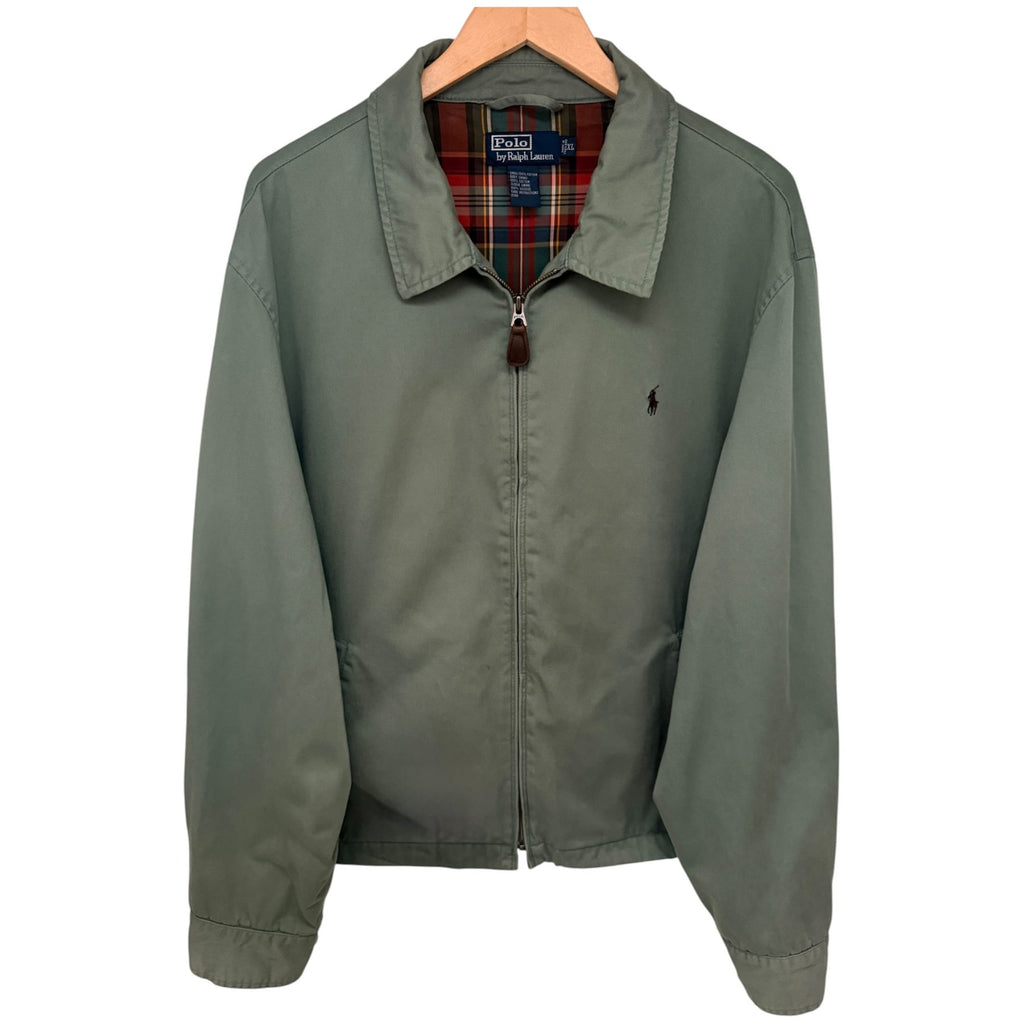 Polo by Ralph Lauren Men's Green Plaid Jacket — front view