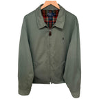 Polo by Ralph Lauren Men's Green Plaid Jacket — front view