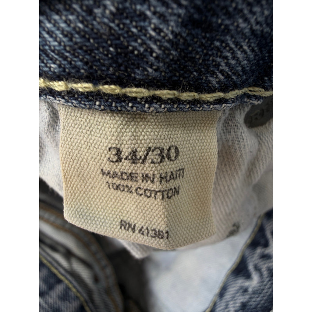 Polo Ralph Lauren Jeans Mens 34x30 Light Wash Straight Leg Denim Pants