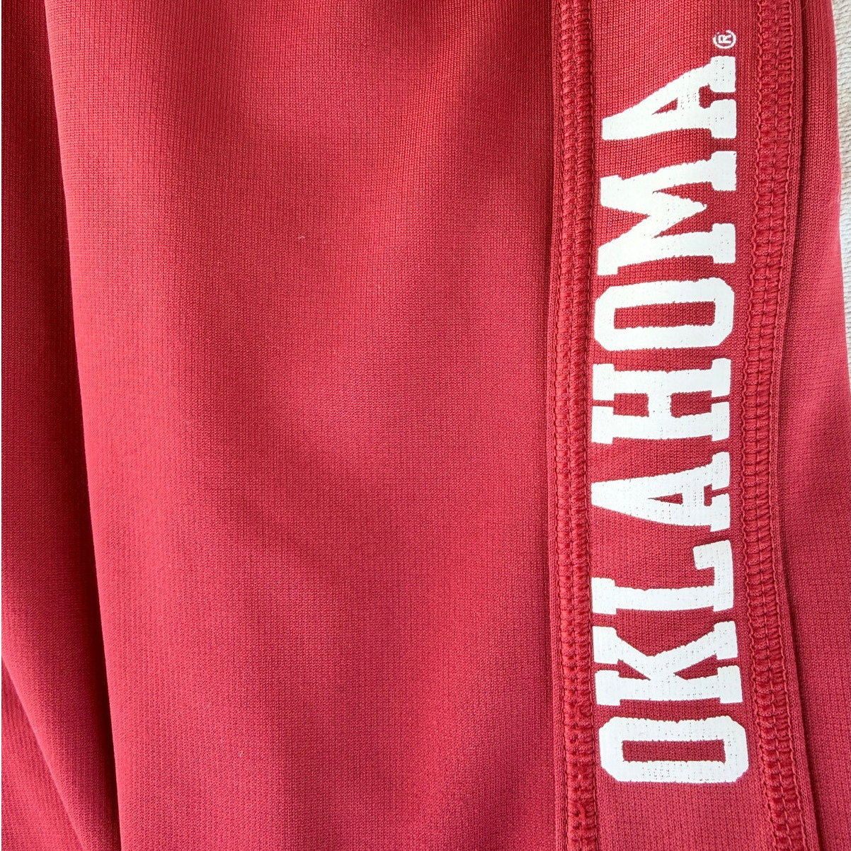 Nike Therma Fit Sweatpants Mens L Red Oklahoma Sooners Athletic Joggers