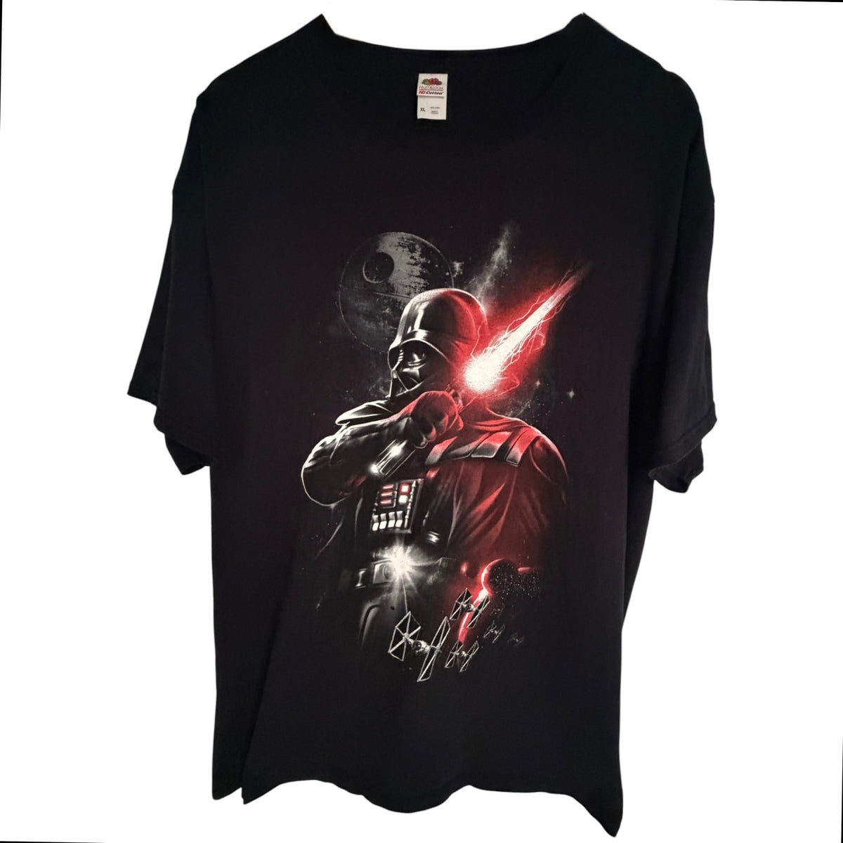 Fruit of the Loom Black Front graphic print Graphic T-Shirt - Men's XL