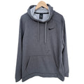 Nike Dri Fit Hoodie Mens Large Gray Pullover Sweatshirt Standard Fit