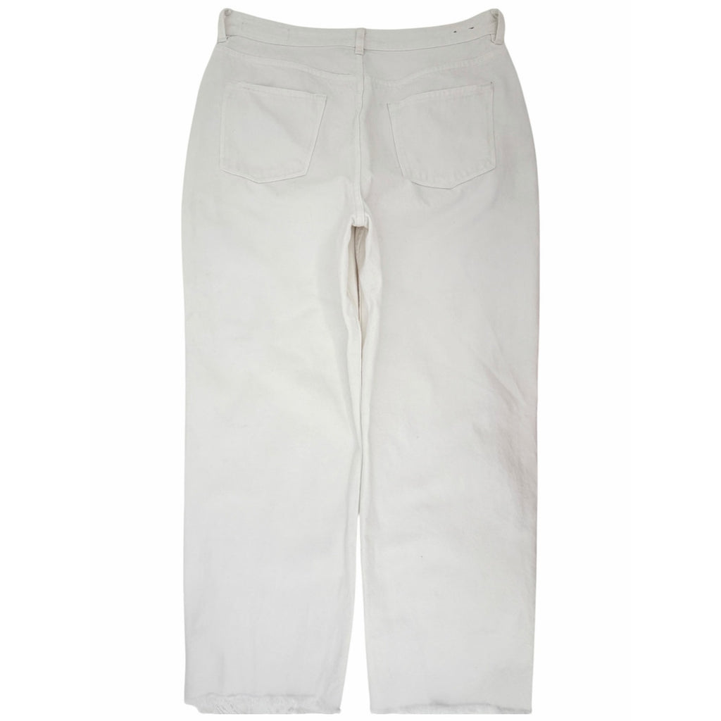 AllSaints Ash Women's White Distressed Boyfriend Jeans 31 detail image 2
