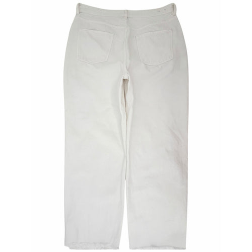 AllSaints Ash Women's White Distressed Boyfriend Jeans 31 detail image 2