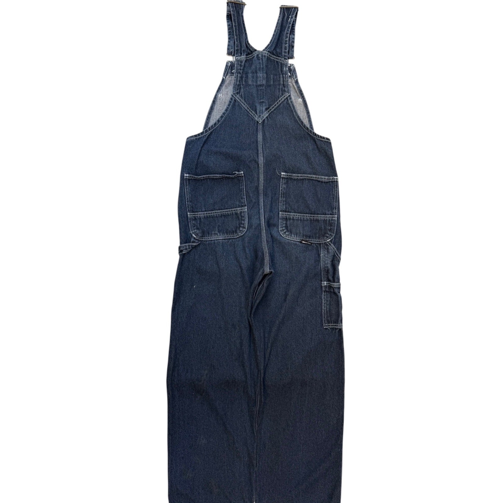 Berne Men's Heritage Denim Bib Overalls 32x32 Dark Wash