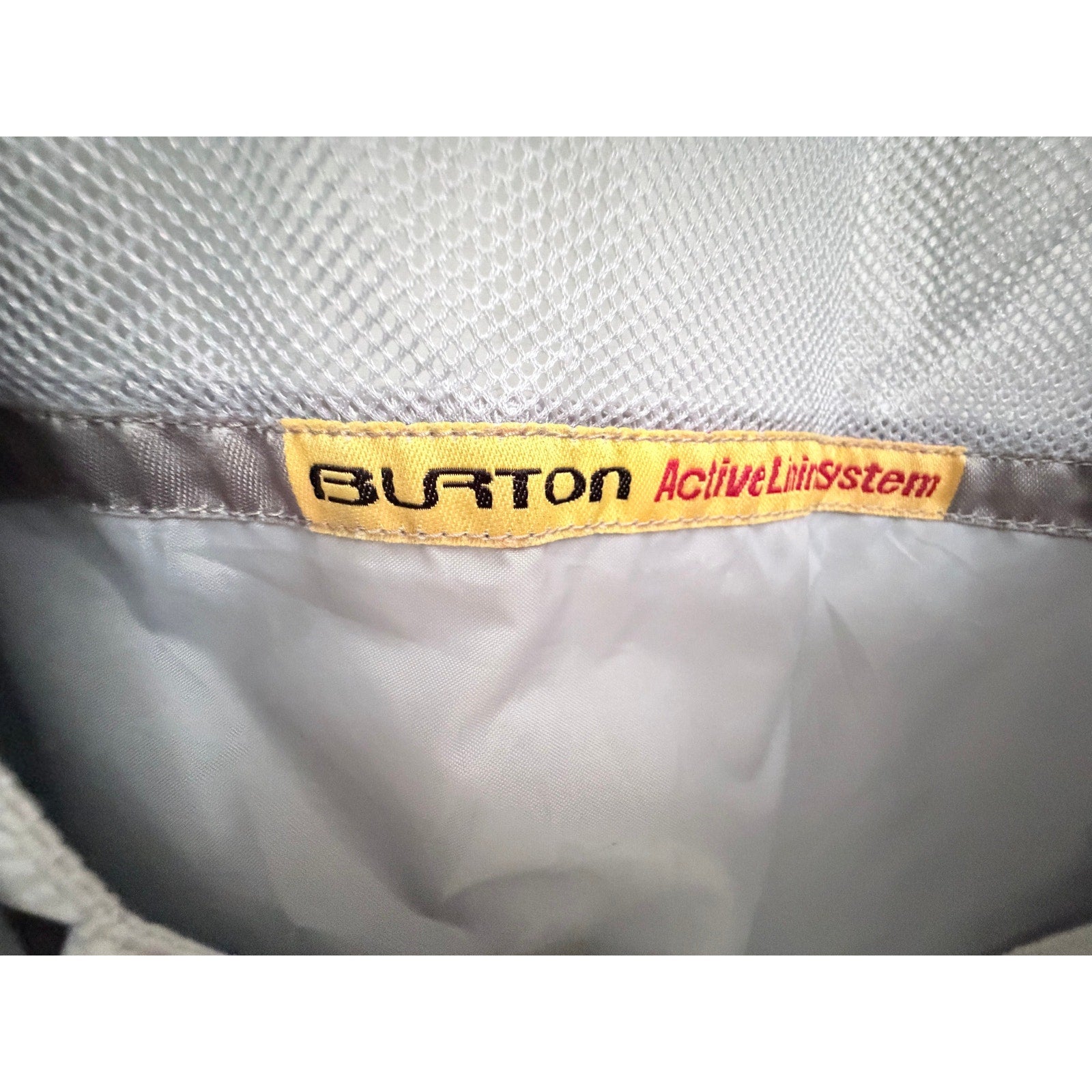 Burton Access Womens Medium Blue White Snowboard Jacket Hooded