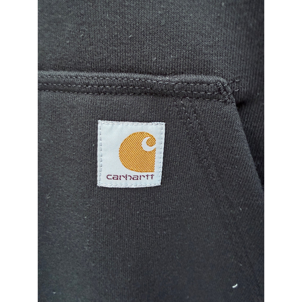 Carhartt Rain Defender Hoodie Mens 3XL Black Loose Fit Quarter Zip Workwear