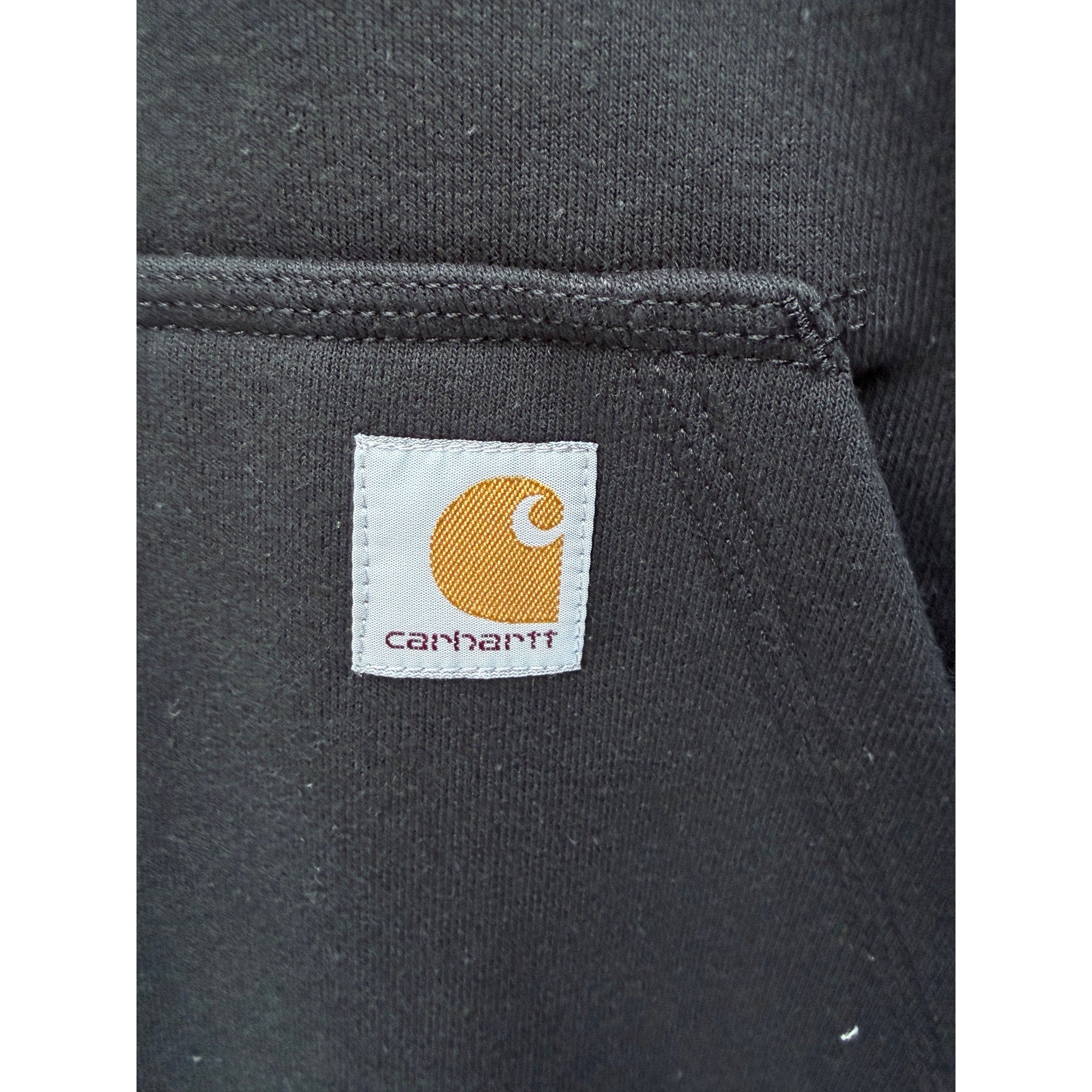 Carhartt Rain Defender Hoodie Mens 3XL Black Loose Fit Quarter Zip Workwear