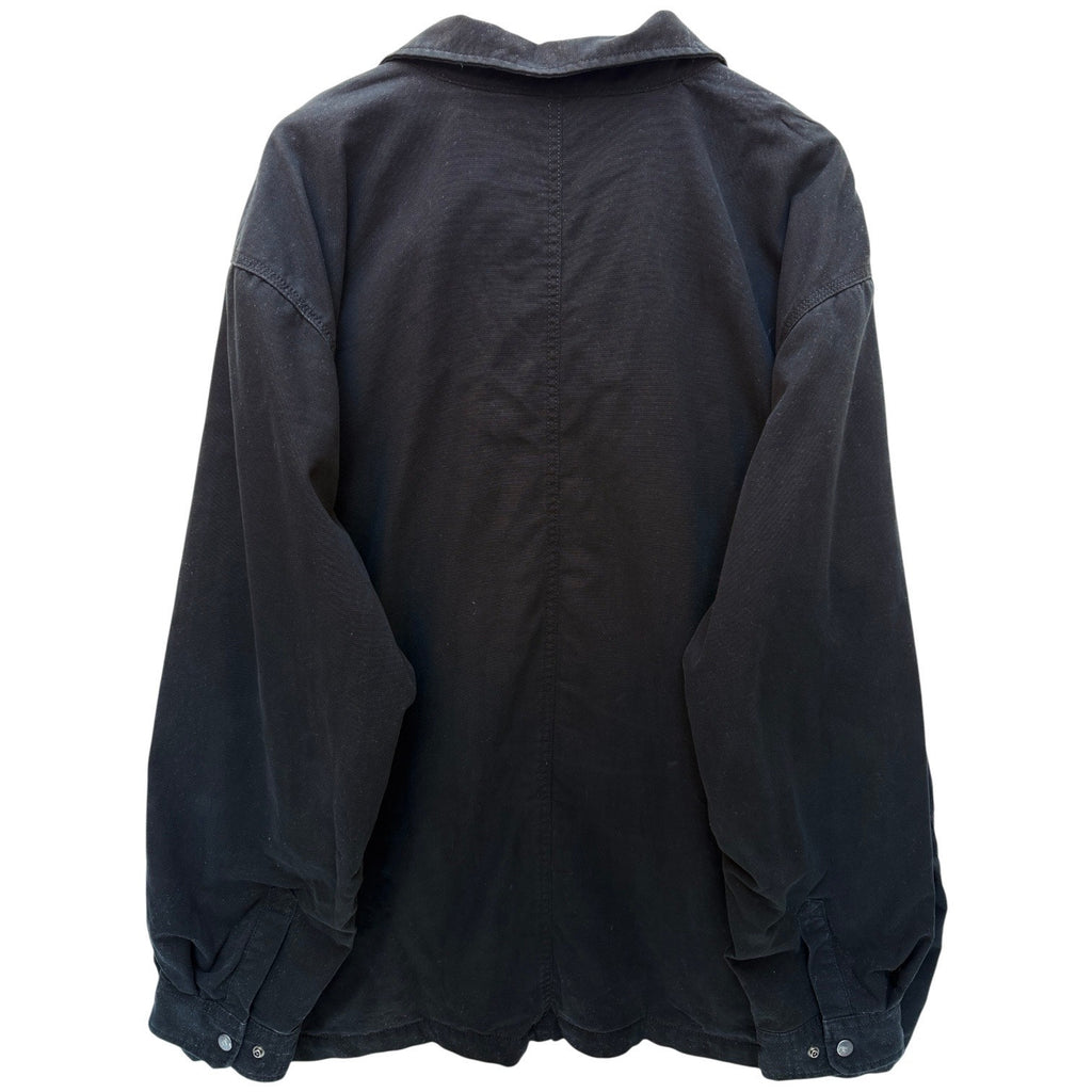 Carhartt Rugged Flex Jacket Mens 3XL Black Workwear Heavy Duty Utility Coat