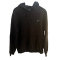 Nike Hoodie Mens Large Black Swoosh Pullover Sweatshirt