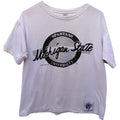 Michigan State Spartans T Shirt Mens Large White Graphic College NCAA The Game