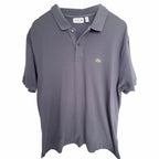 Lacoste Classic Fit Polo Shirt Mens XXL Gray Short Sleeve Cotton